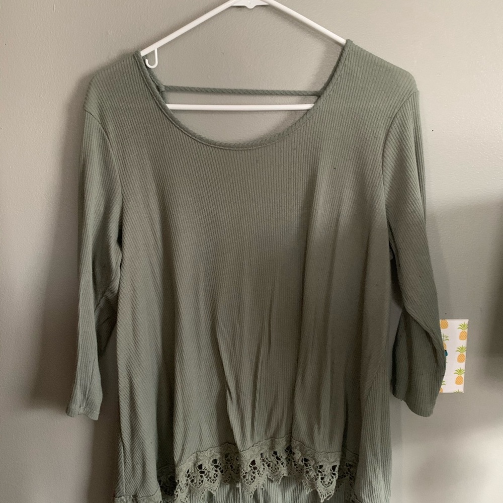 Olive high low top